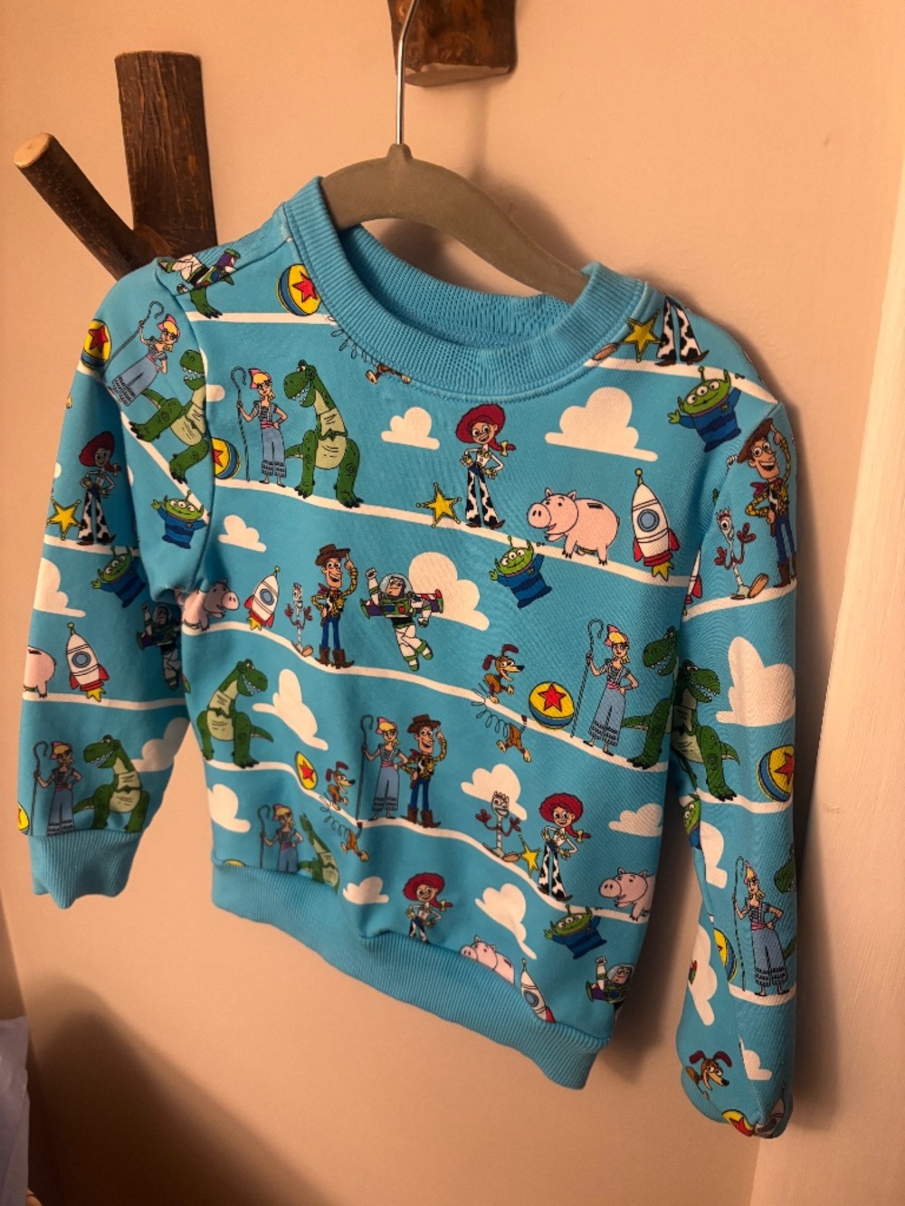 Little sleepies Toy Story Crew neck 2T blue